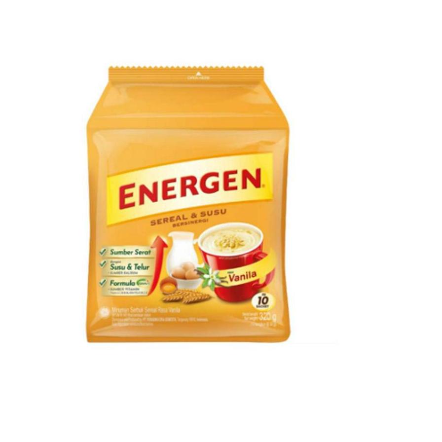 

☺☺» Energen Susu Sereal Vanilla 10 x 32 gr