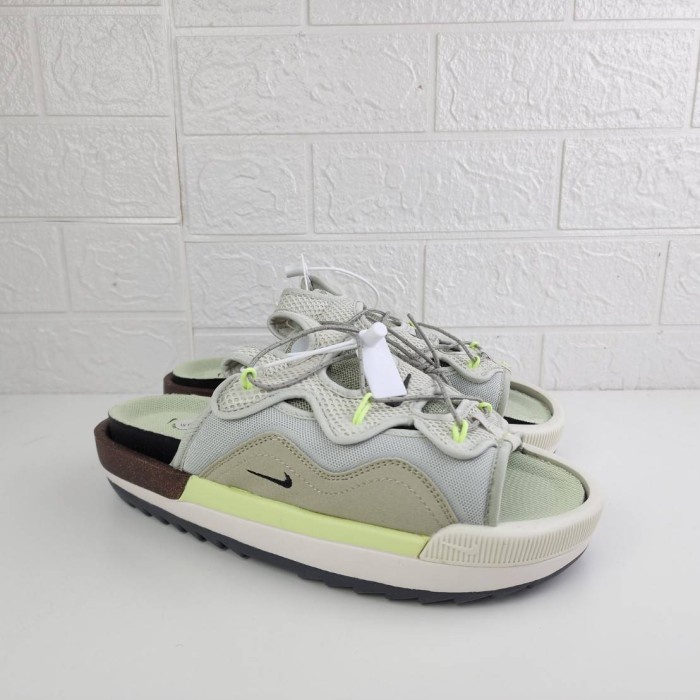 Sneakers Sepatu Sandal Nike Offline 2.0 Light Bone Black Branded