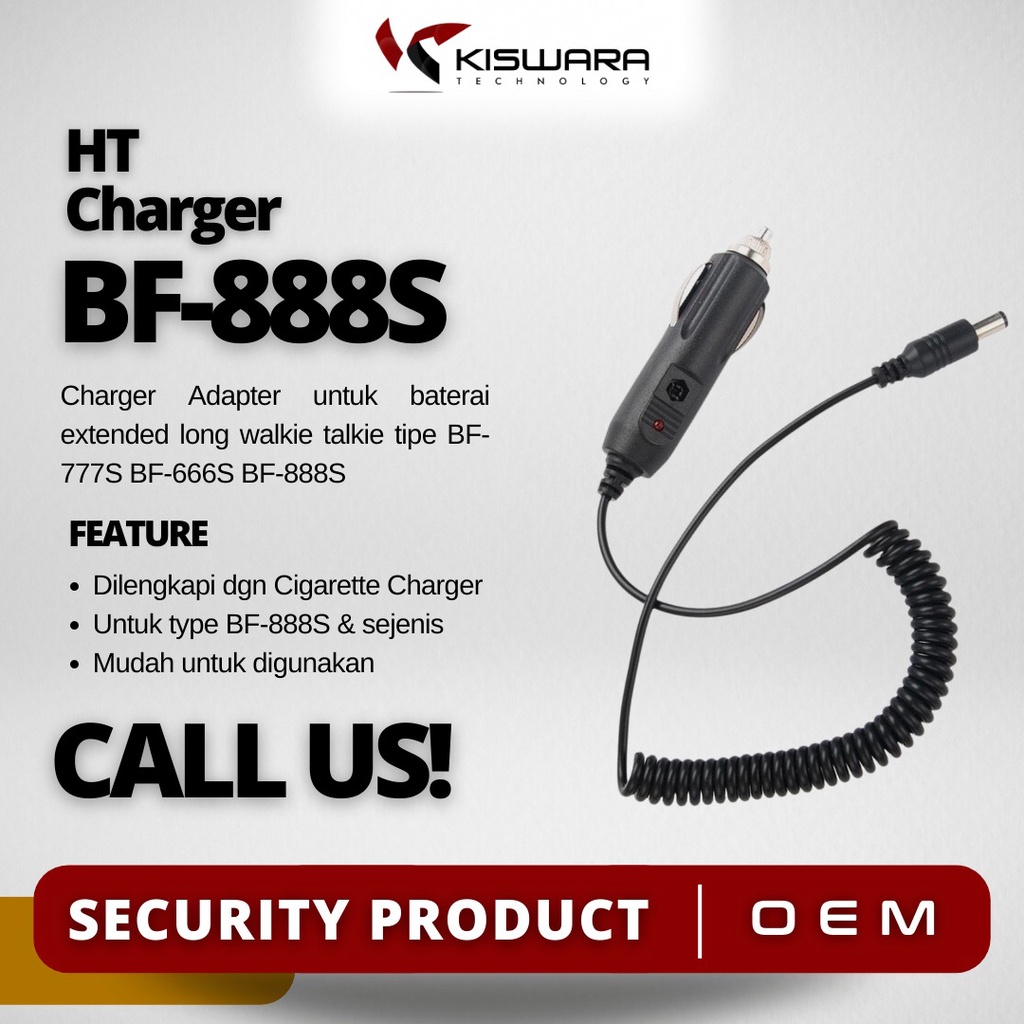 Car Charger HT Baofeng BF-777S BF-666S BF-888S