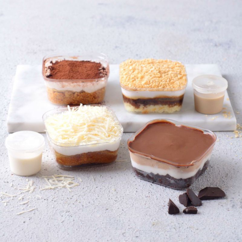 

Dessert Box mini 180 ml | Dessert Cantik | Dessert Lumer | Unjuk Rasa