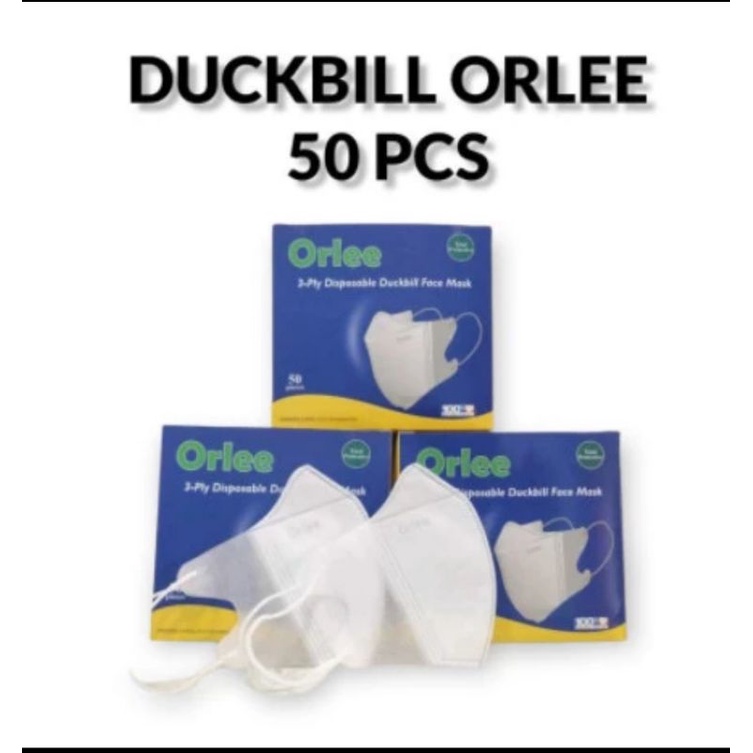 ORLEE DUCKBIL HITAM ISI 50