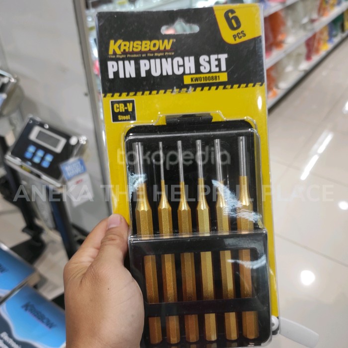 

Bol Krisbow Set Pin Punch 6 Pcs
