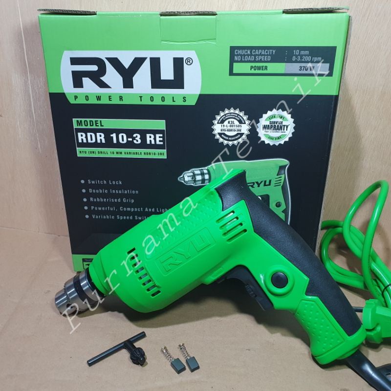 Bor RYU RDR 10-3 RE Bor Listrik RYU 10mm