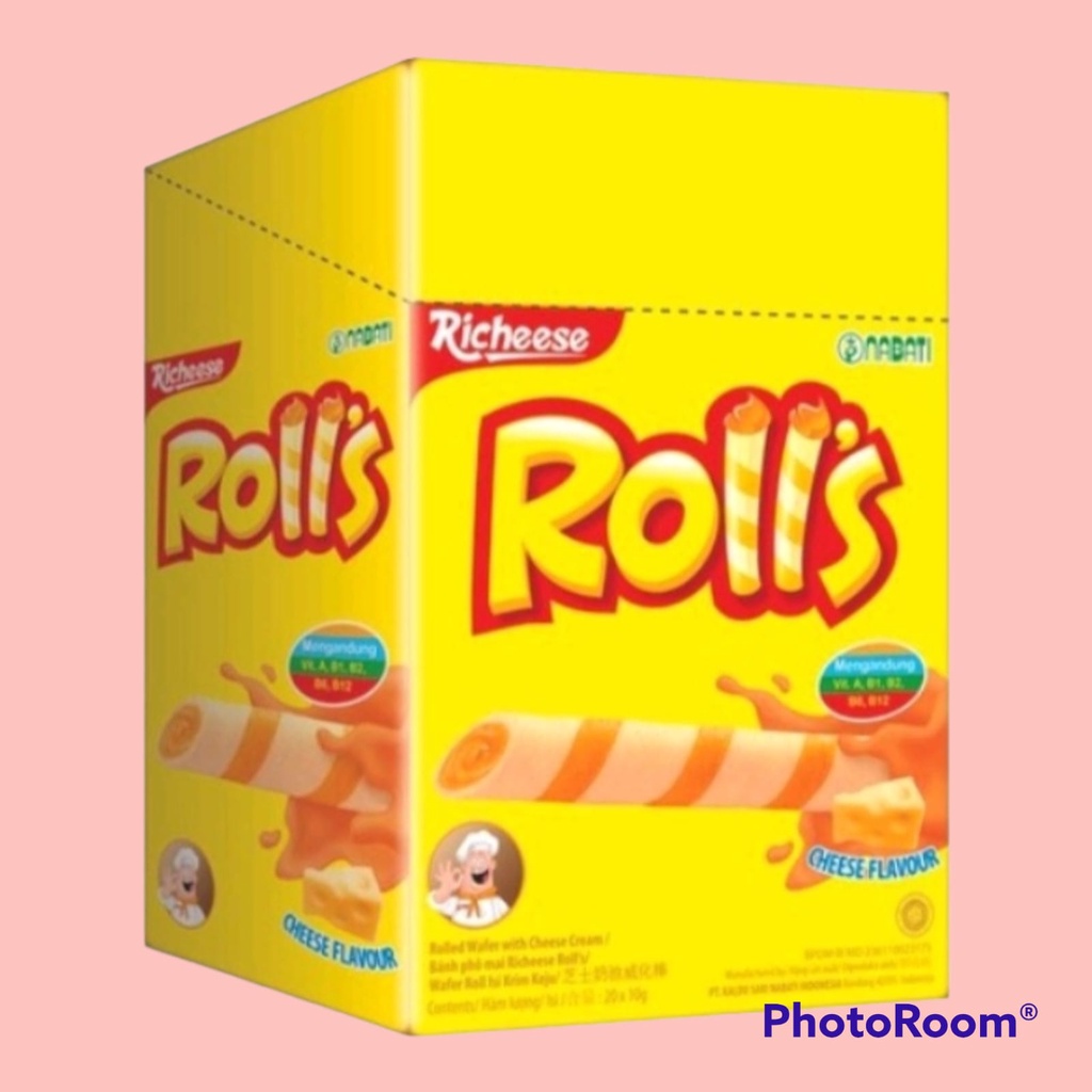 Nabati Rolls Wafer Stick | 20 @ 6 gr | Richeese