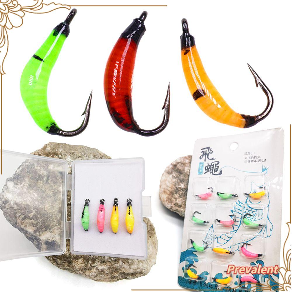 Preva Bionic Bait Fishing Tackle Umpan Pancing Umpan Palsu Nymphs Lalat