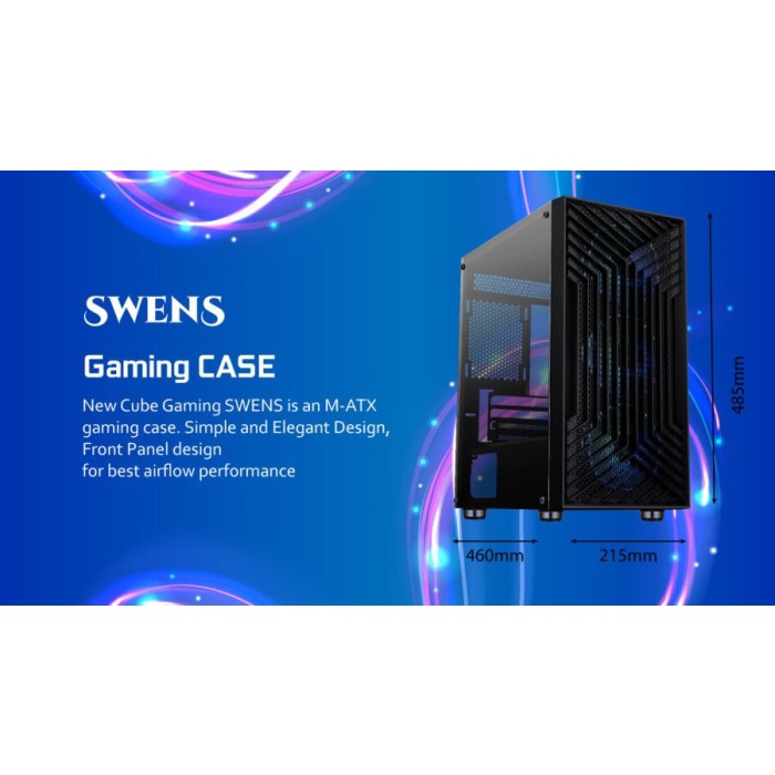 CUBE GAMING SWENS BLACK