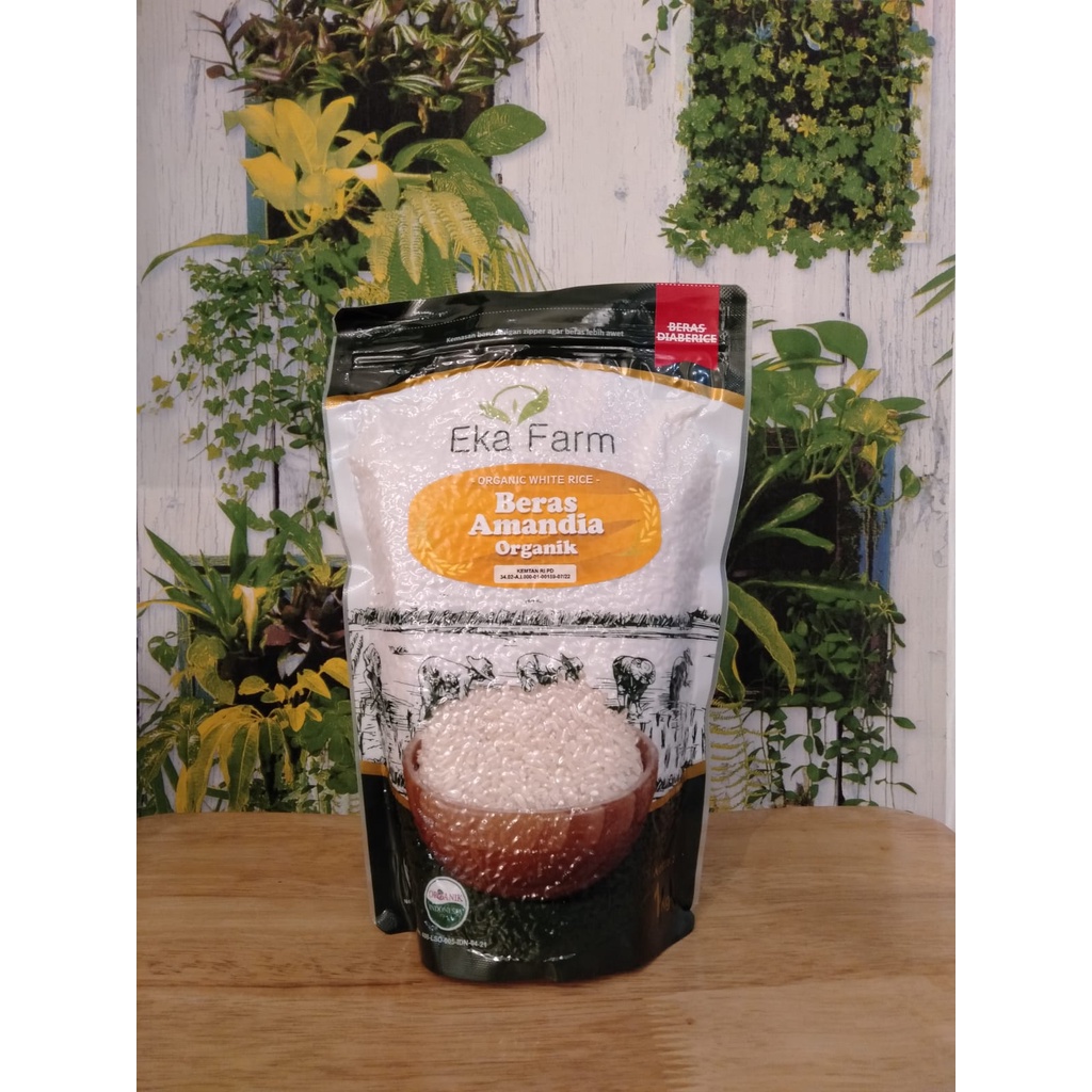 

Beras Putih Amandia Organik (1 kg) - Eka Farm