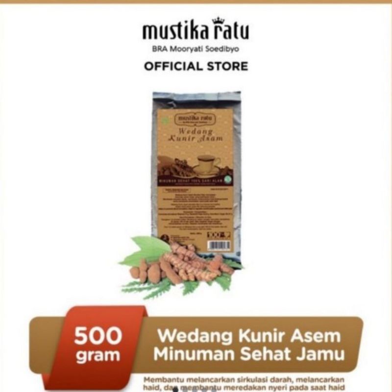 [Mustika Ratu] Wedang Kunir Asem Minuman Sehat Jamu