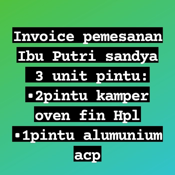 Dp pesanan pintu kayu kamper oven hpl pintu alumunium acp