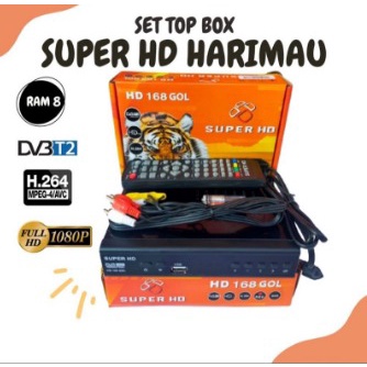 SET TOP BOX DVB T2 SUPER HD 168
