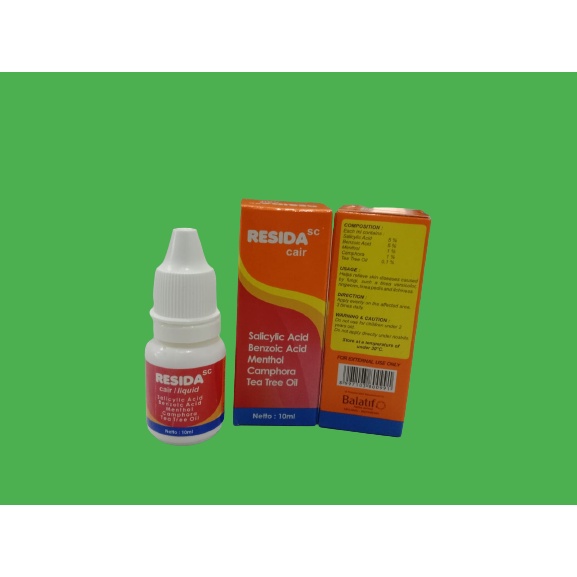 RESIDA SC LIQUID 10ML // RESIDA CAIR PENGGANTI KALPANAX CAIR OBAT PANU