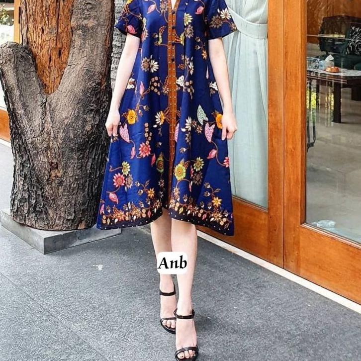 Chekout dress batik modern || dress formal •| dress pesta •| dress batik jumbo •| drees jumbo kondan