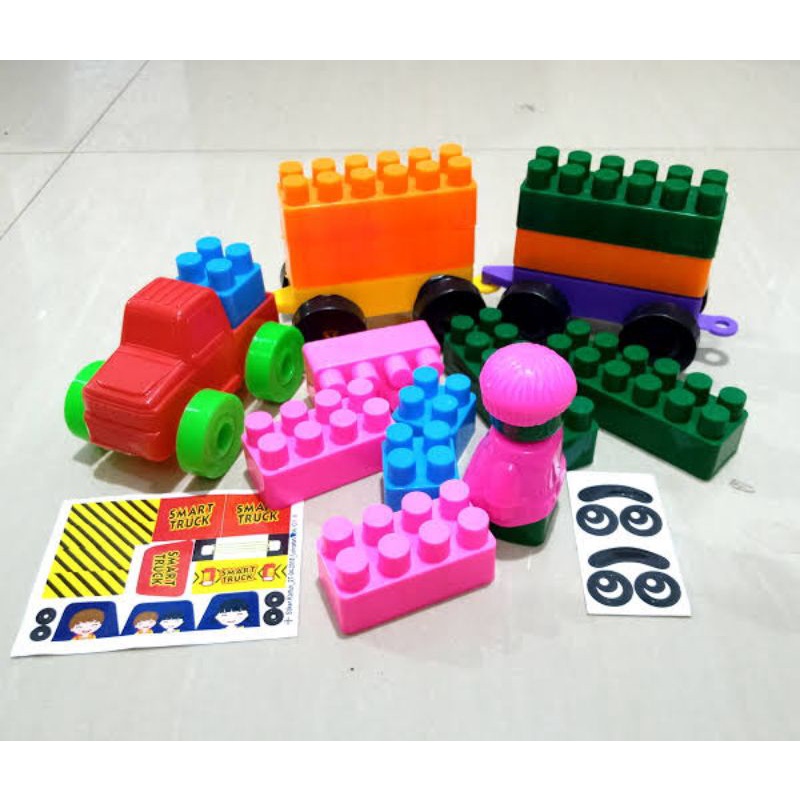 MAINAM EDUKASI LEGO HAHA BLOCKS