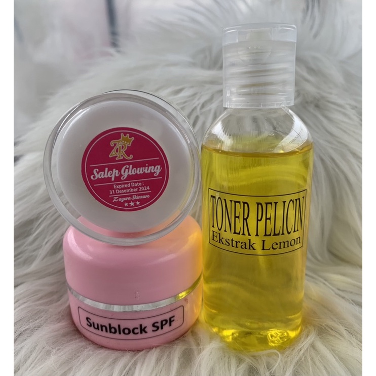 COD PAKET AMPUH 3in1/ PAKET GLOWING ZAYORA 10gr