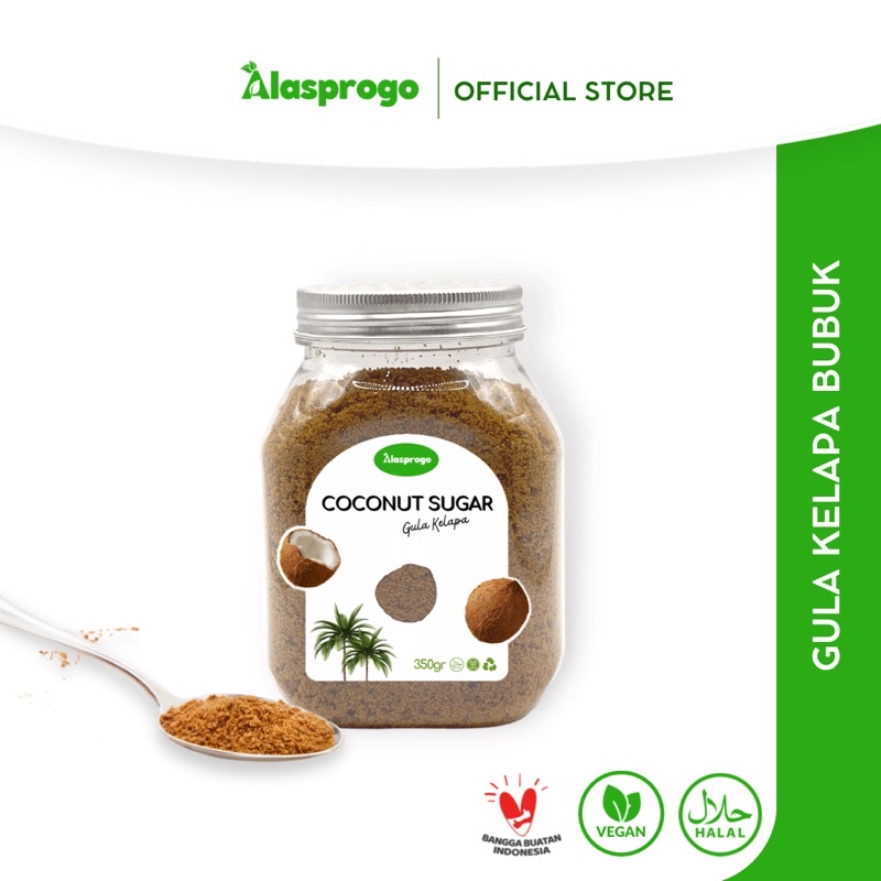 

Alasprogo Gula Kelapa Bubuk / Coconut Sugar