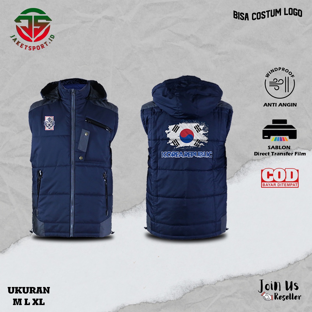 ROMPI VEST PRIA WANITA REMAJA DEWASA PIALA DUNIA 2022 LIGA KOREA SELATAN MURAH DIJAMIN BAGUS