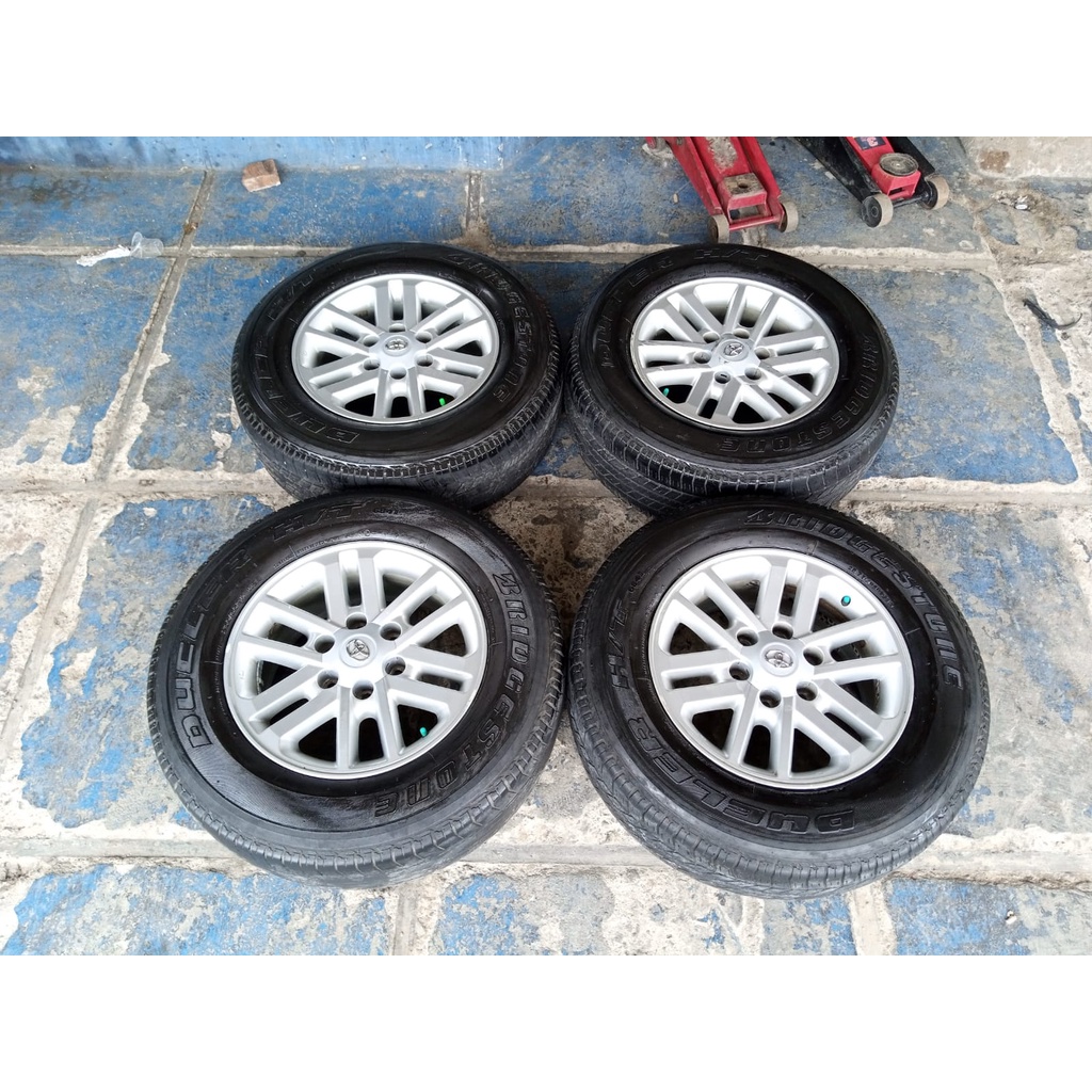 velg seken bekas std fortuner tdr ring 17x lubang 6x139 seken bekas murah berkualitas