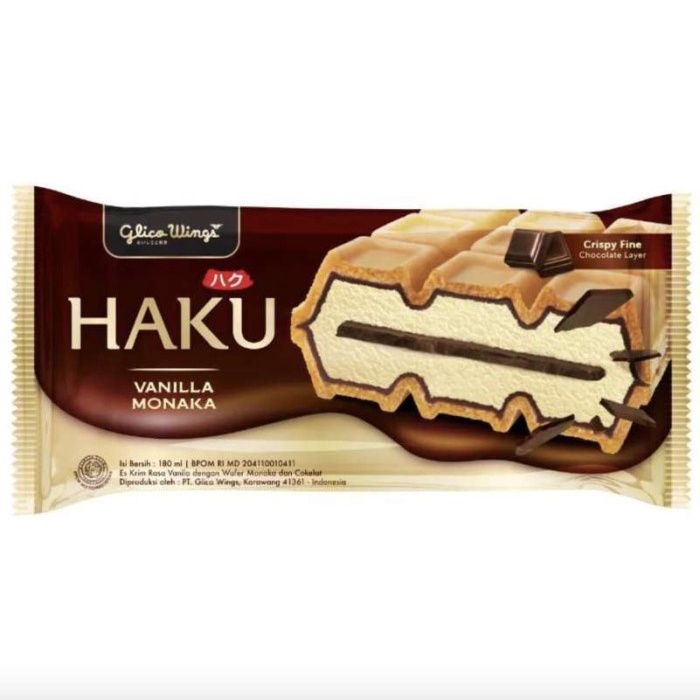 

Glico haku monaka vanilla 180ml