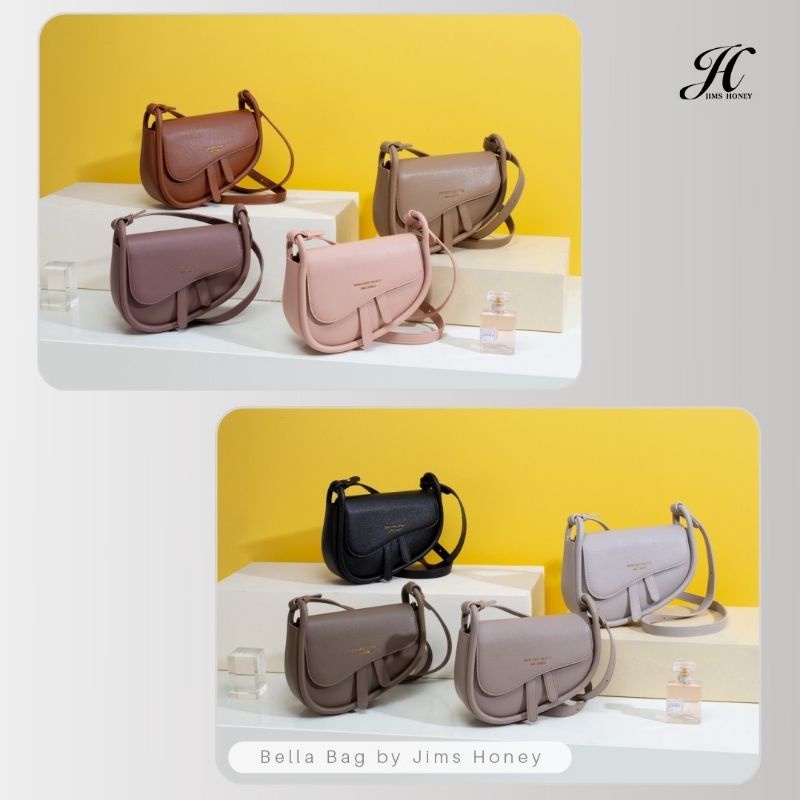 Bella Bag Original JIMSHONEY Sling Bag Tas Selempang wanita Tas import murah original Tas main