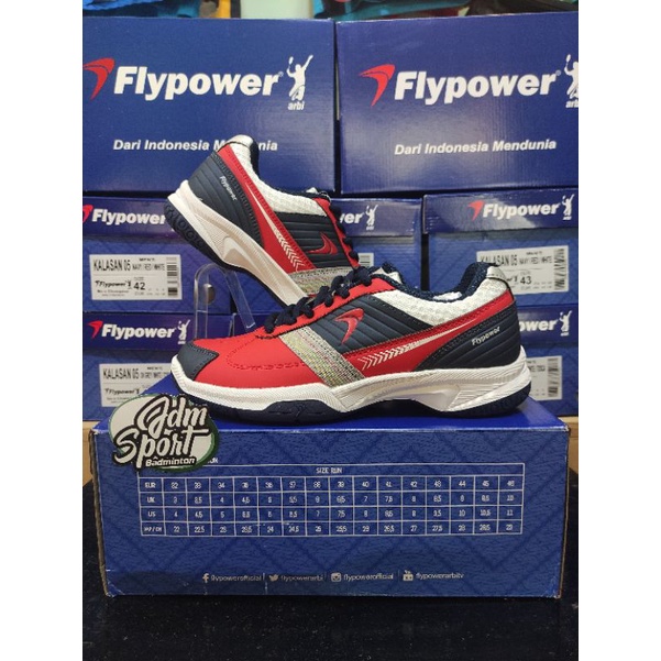 Sepatu Badminton Flypower Kalasan 05 Red