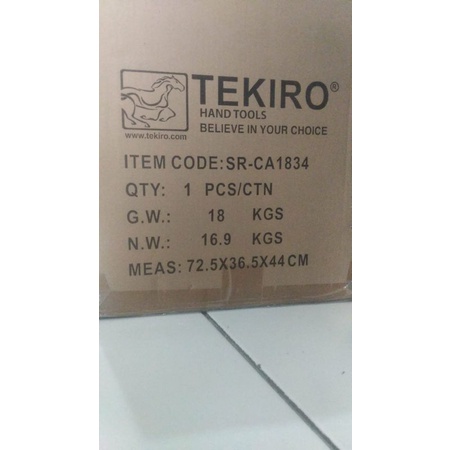 TEKIRO SR-CA1834 CABINET 4-1 DRAWER