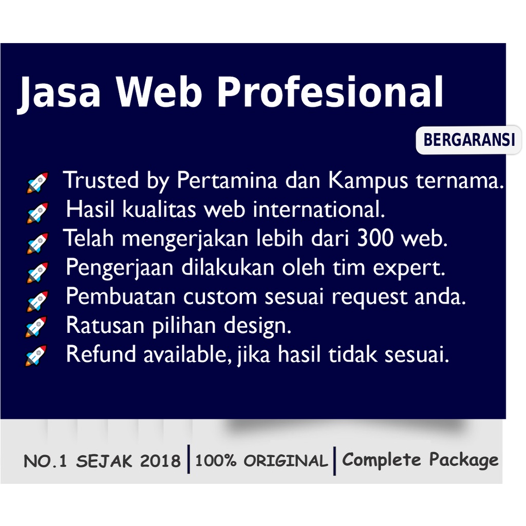 Jual Jasa Pembuatan Website Wordpress (GRATIS HOSTING DAN DOMAIN ...