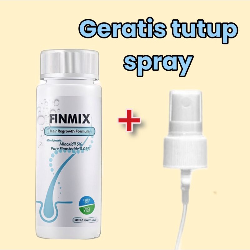 FINMIX minoksidil 5% pure 0.05% hair regrowth formula