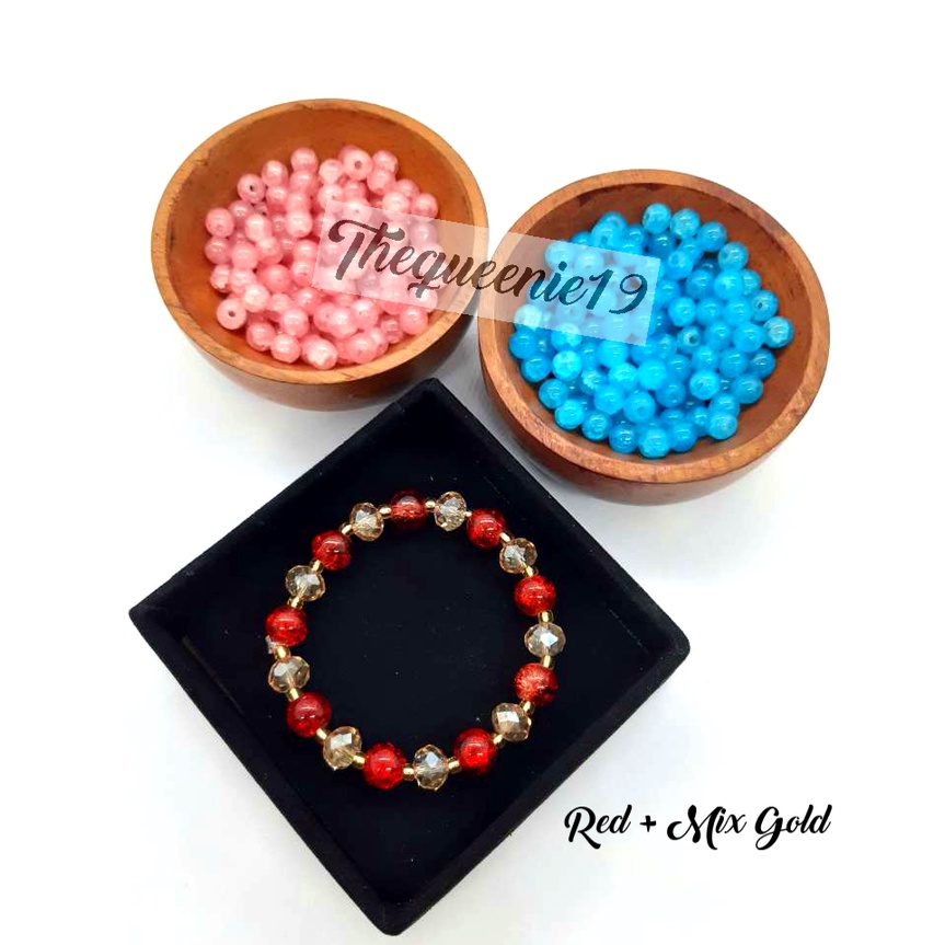 Gelang Tangan Wanita/Korean Bead Crystal/Gelang Manik-Manik Wanita/Korean Bracelet/Gelang Elastis