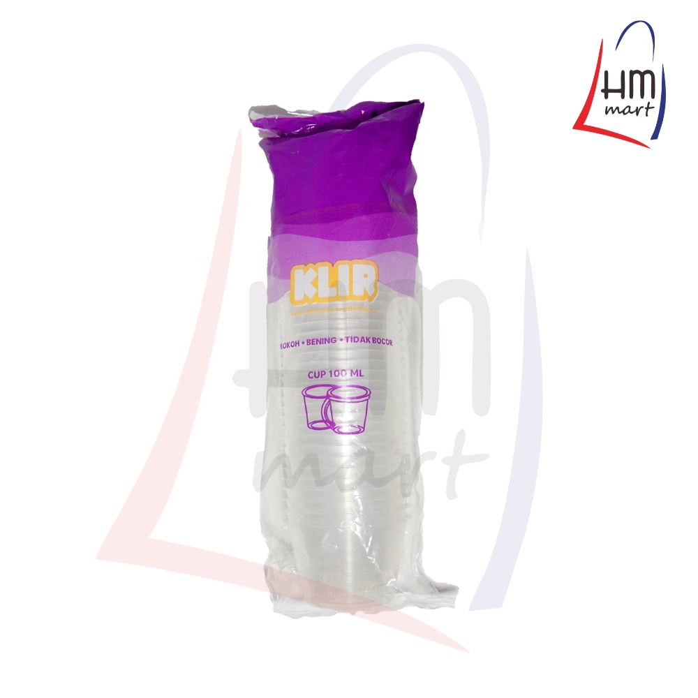 Cup Thinwall 100 ml Klir Sauce Cup