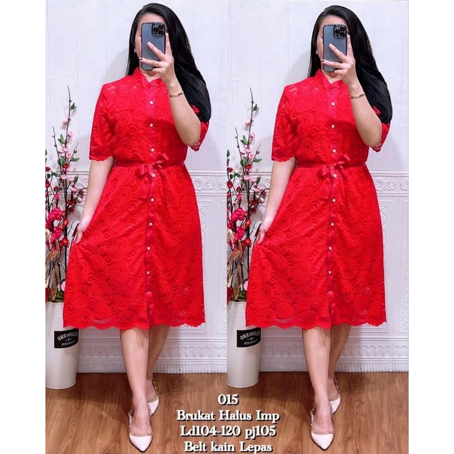 015 Dress Brukat Halus Ld104-120 160
