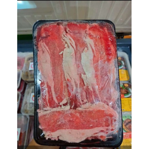 

Daging sapi lemak slice premium