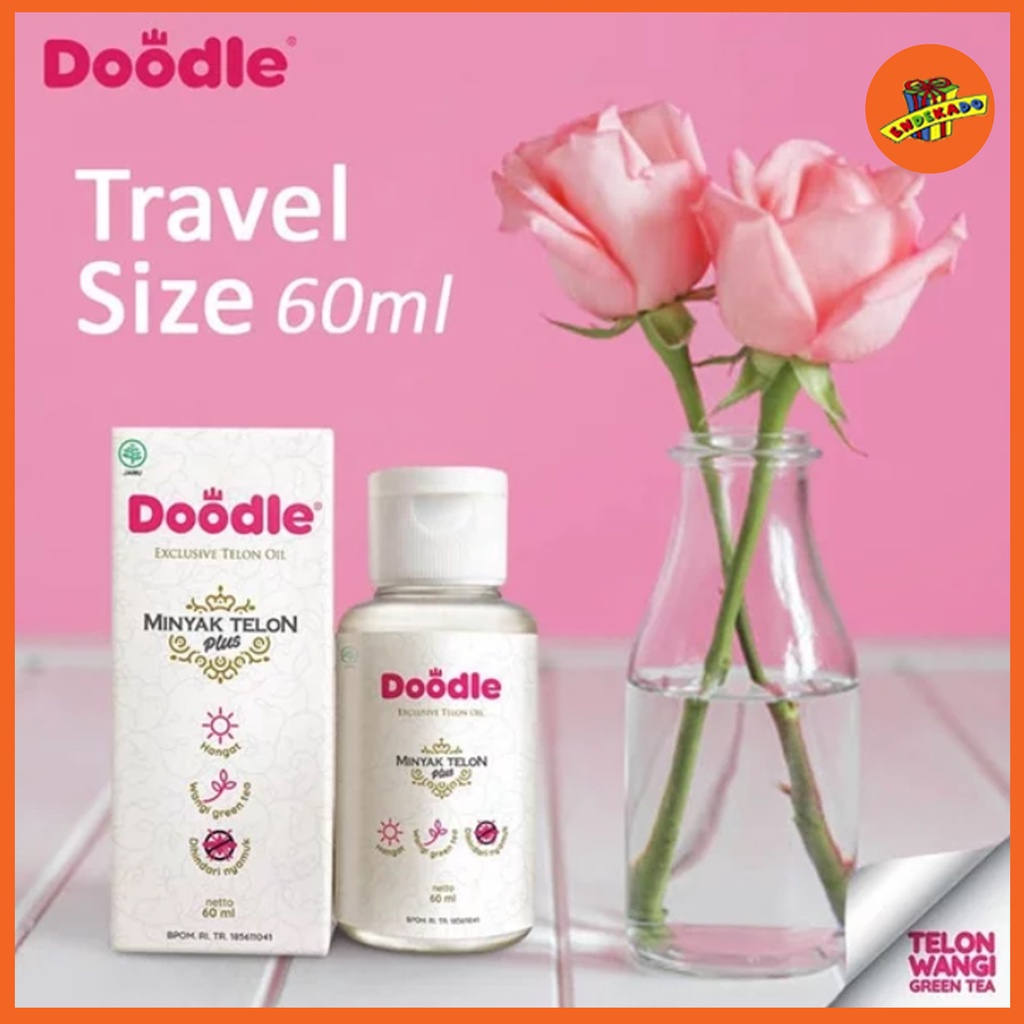 MAKASSAR! DOODLE EXCLUSIVE TELON OIL 60ml - Minyak Telon Doodle