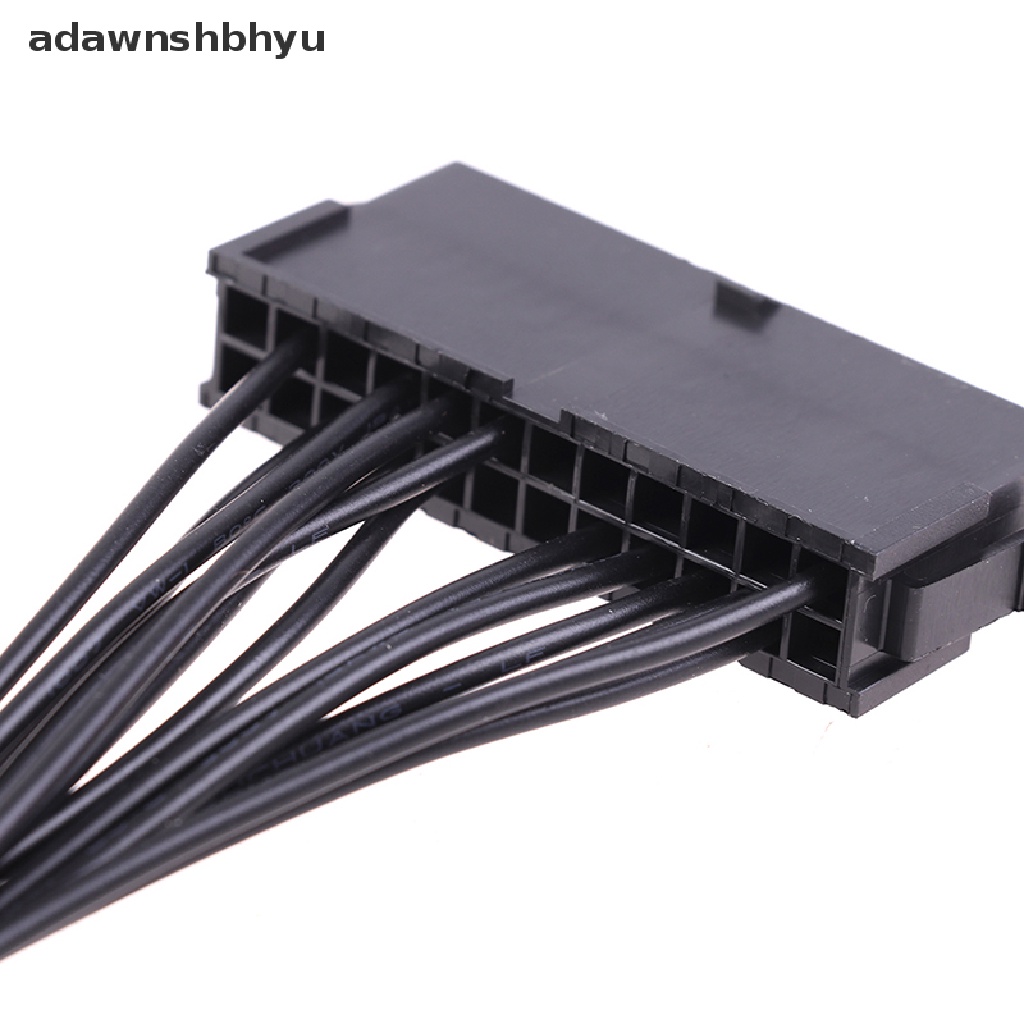 Adawnshbhyu 24pin Ke 14pin Power Supply Kabel ATX Kabel Konektor Motherboard Profesional ID