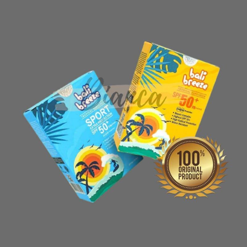 NATASHA BALI BREEZE TROPICAL SUNSCREEN BOX SPF 50+ PA+++