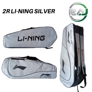 Tas Raket Badminton Ransel LN 2R Badminton Bulu Tangkis