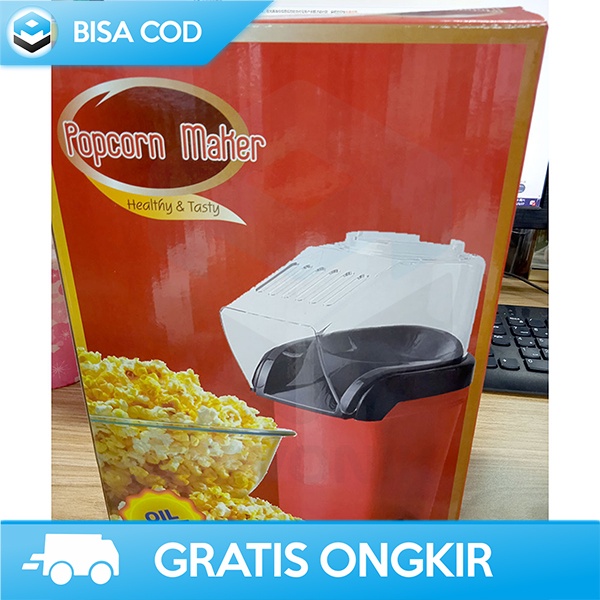 MESIN POPCORN PORTABLE ALAT PEMBUAT POPCORN MINIJOY PRAKTIS 1200W 220V