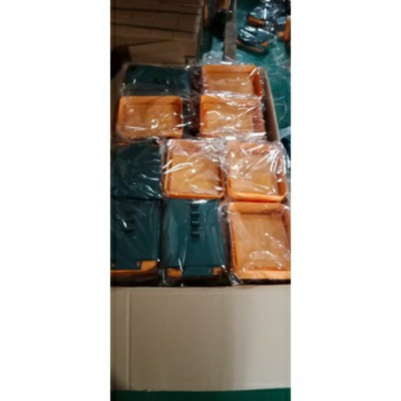 Tempat tong sampah lipat serbaguna