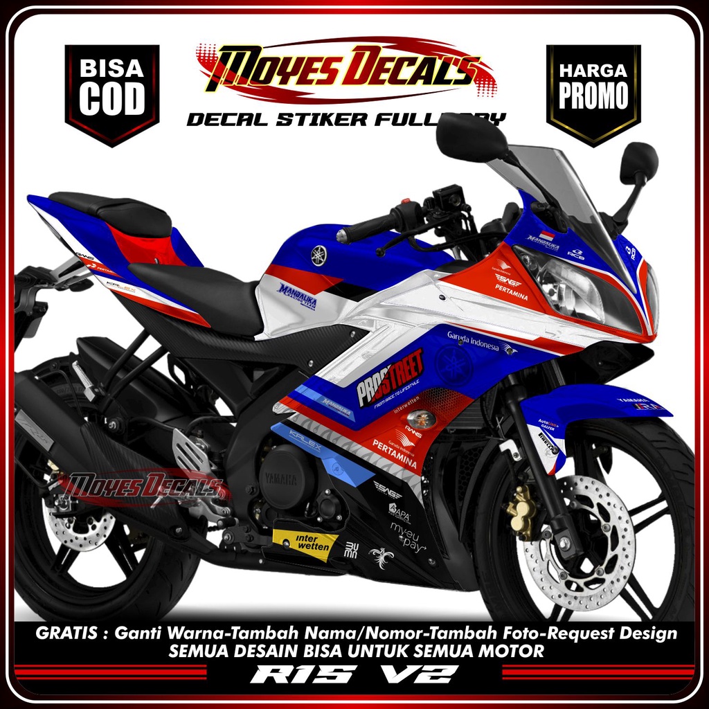 Decal R15 V2 Full Body Motif Mandalik Custom - Stiker Decal Full Body R15 V2 Old Lama Full Body Mand