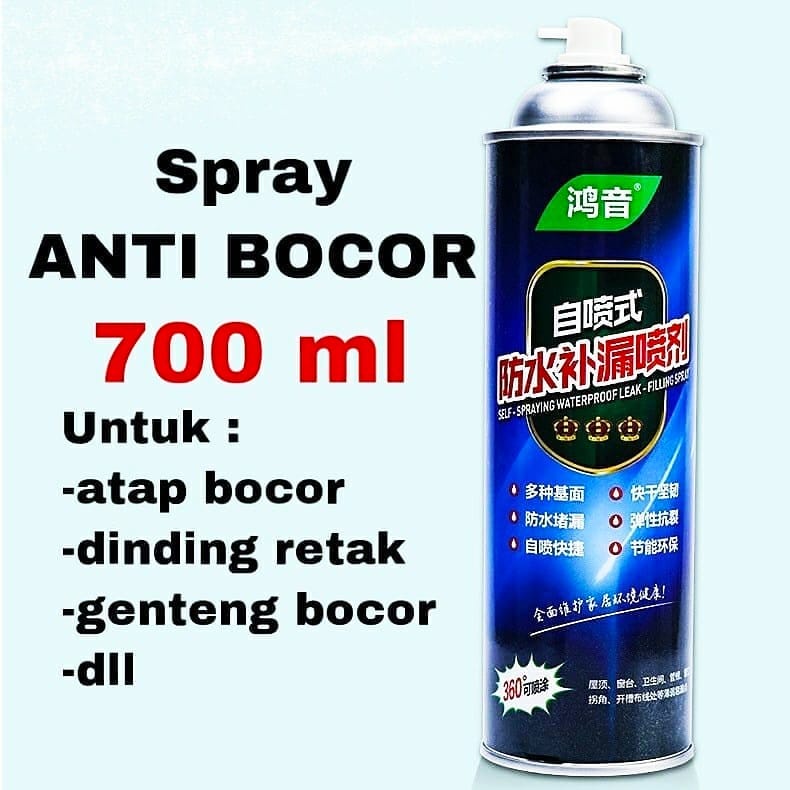 Spray Ajaib Anti Bocor Waterproof Leak Proof Spray Tape Perekat Ajaib 700ML