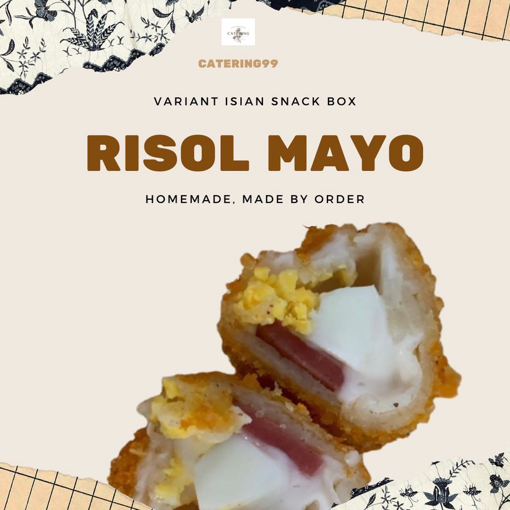 

Risoles Mayonaise viral khusus kota bandung dan sekitarnya