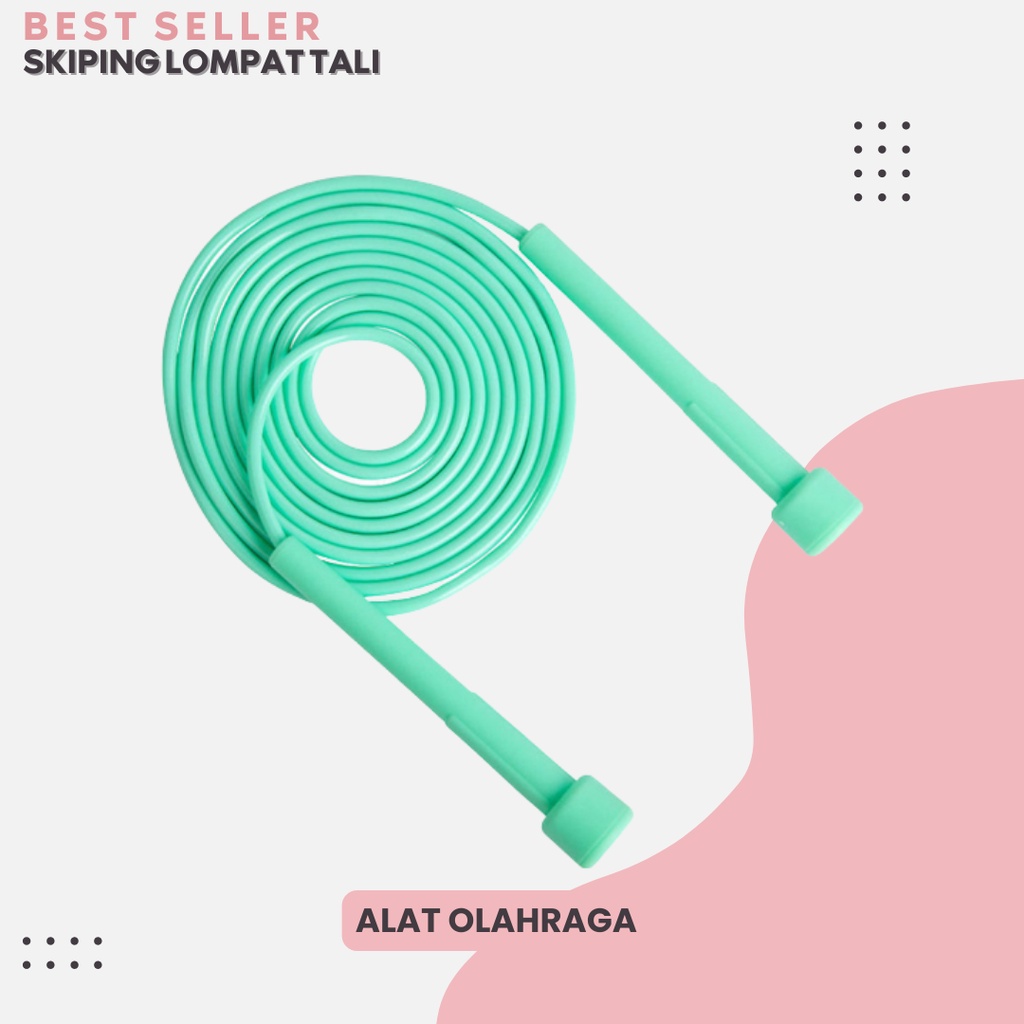 Skipping Skiping Lompat Tali Loncat Jump Rope Alat Olahraga