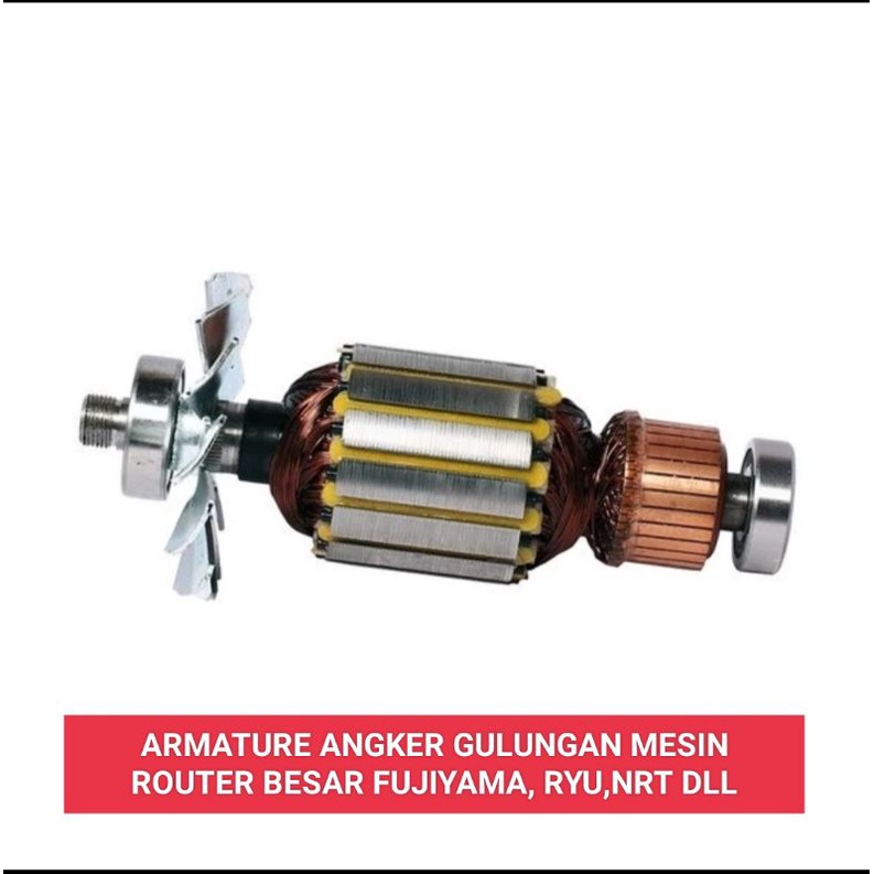 FUJIYAMA Armature router RT 9601 / angker gulungan mesin router fujiyama rt9601 / armature RT9601 FU