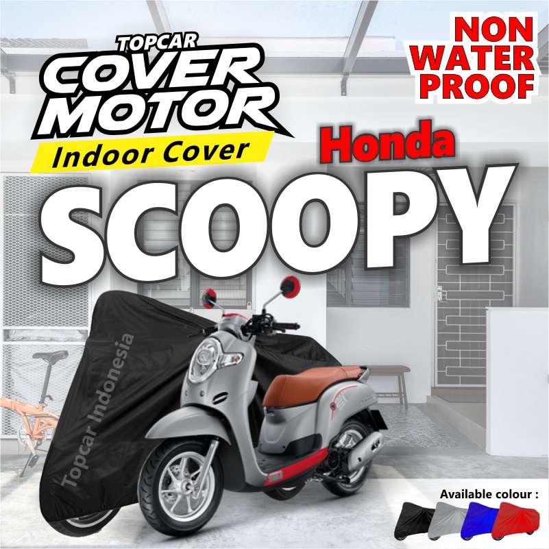 TOPCAR Sarung Motor Honda Scoopy Scopy Cover Motor Indoor Pelindung Penutup Baju Non Waterproof