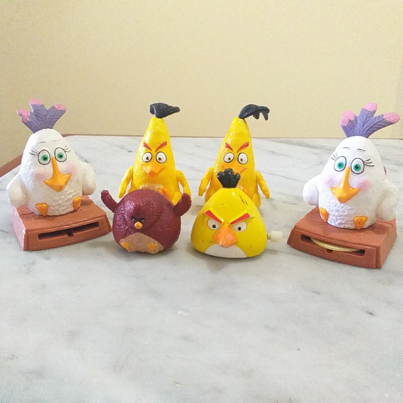 Action Figure Rovio Angry Birds Series (Preloved/Second)