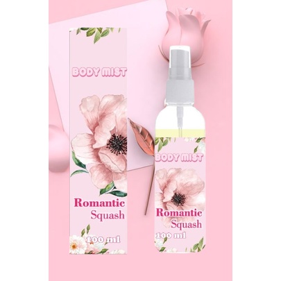 GEN - Parfum Body Mist Romantic Squash 100ml Premium / Body Mist Romantic Squash 100ml Best Seller / Parfum Unisex Wangi Tahan Lama