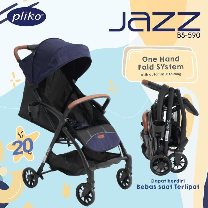 Stroller Pliko Jazz 590 AL