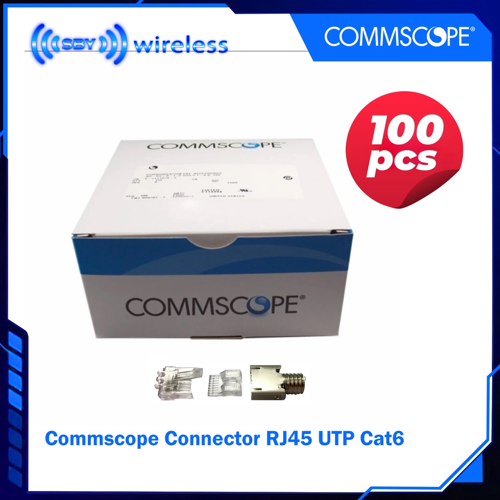 Konektor RJ45 UTP Cat6 Commscope Connector