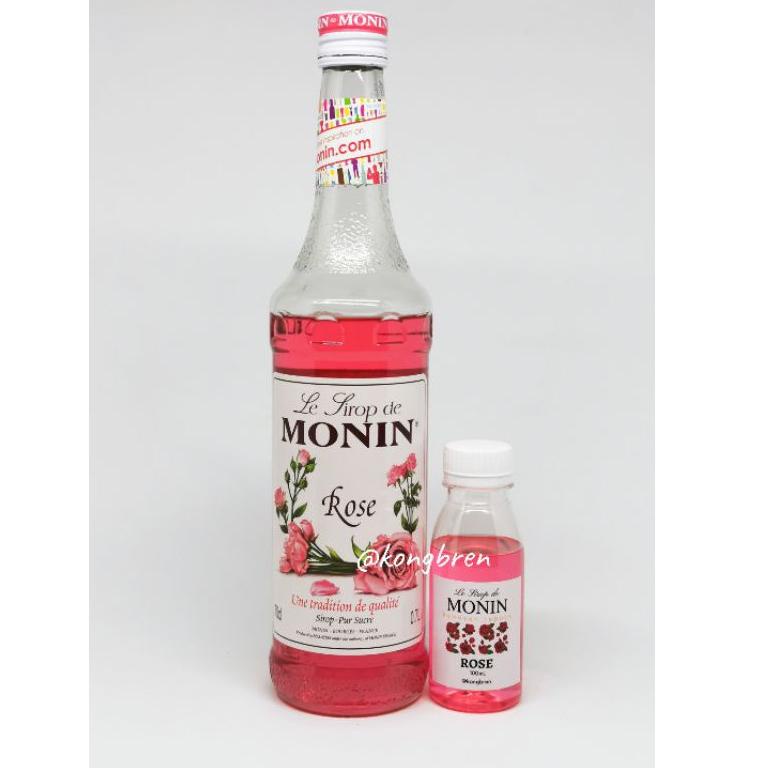 

(K-J2J-») Sirup Monin Repack 100ml - Monin Syrup Vanilla - Caramel - Hazelnut - Rose - Peach - Pandan - Lychee super keren