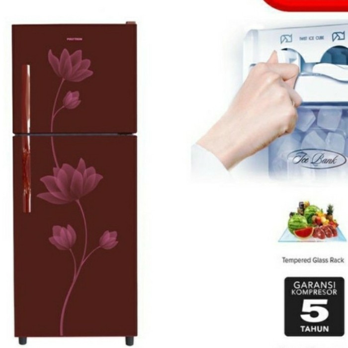 Kulkas 2 Pintu POLYTRON PRB-219 Gratis Ongkir