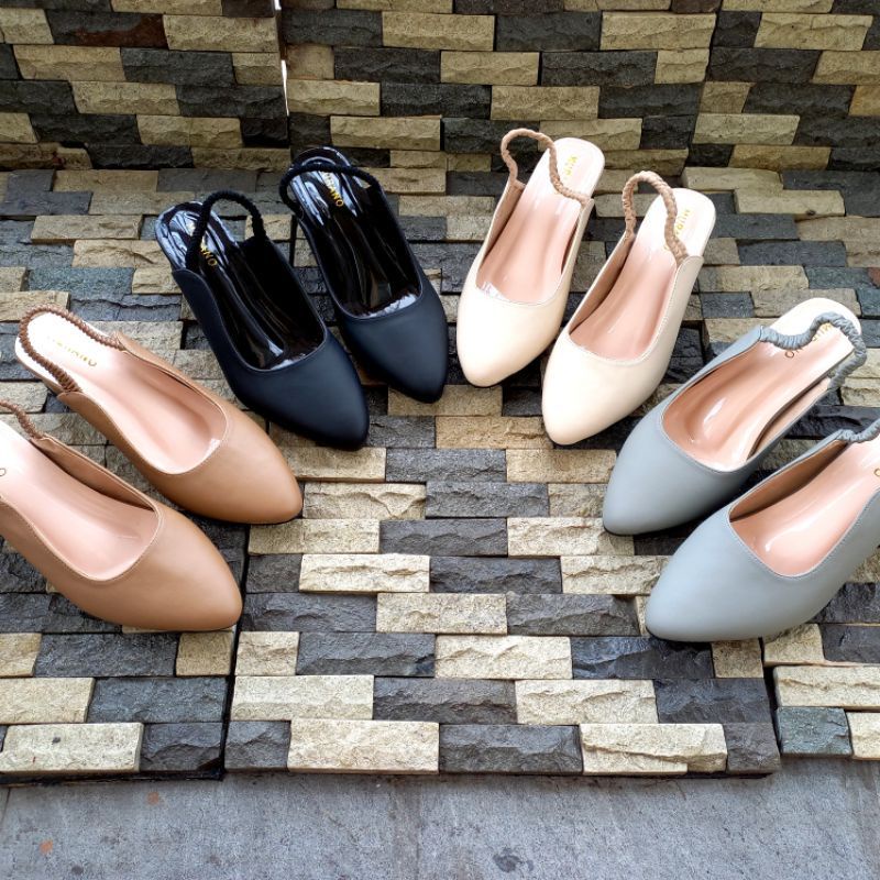 Sepatu Wanita Elegan Big Size Jumbo Ukuran 41 - 46